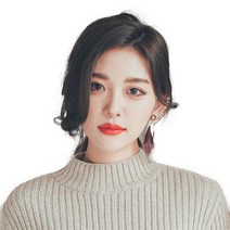 가발나라 형상기억인모 앞머리가발 슬림 롱 스타일 부분가발, 내츄럴브라운, 1개