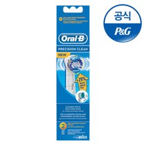 오랄비 프리시즌 클린 전동 칫솔모 2개입, EB20, 2개