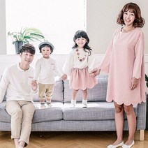 국내생산 몽피마피 로맨틱패밀리 티셔츠