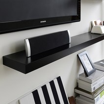 아이린 멜리사 블랙 무지주 벽걸이선반 600 800 벽선반, 멜리사-블랙 (800)