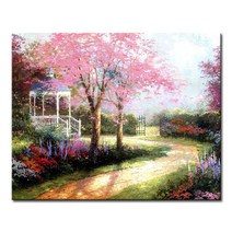 DIY캔버스페인팅 명화그리기 유화 그림 세트 액자, L11_봄날의 아침