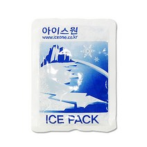아이스원 아이스팩 낱개구매 나일론 완제품 젤아이스팩 12x17cm 1EA, 1개, 1개