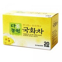[다농원] 국화차 20티백 기타 꽃/잎차, 1개