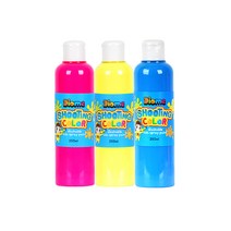 스프레이물감 슈팅 컬러 리필 250ml 3색 - A세트 / 키즈맘아트 슈팅컬러 유아 뿌리는 물감 미술 스프레이 놀이 핑거페인트 엄마표미술 홈스쿨 드로잉카페 키즈카페 촉감 오감 발달, 1세트