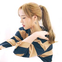 고운머리 묶음머리 포니테일 가발 스타일포니 미디움 볼륨C컬