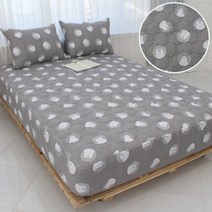 자요 베어 누빔 매트리스커버