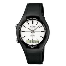 CASIO 방수 AW-90H-7E 손목에 얇은착용감 남성스포츠시계