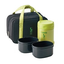 조지루시 뉴 보온도시락 350ml SW-EZE35, 그린, 1개