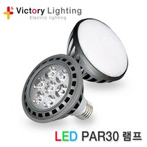 빅토리라이팅 LED사각문주등 야외등 외부등 잔디등 벽부등 테라스등 카페등 문주등, [램프03-4]LED PAR30램프 15W 확산형 (전구색)
