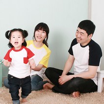 코코바닐라 반팔 BASIC나그랑 가족티