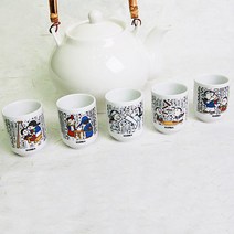 박씨상방 5종 훈민 술잔, 1세트