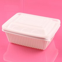 포장 배달 사각찜용기 대 3250ml 50개세트 (갑돌이793번), 50세트, 1개