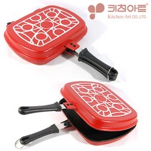 국산 키친아트 양면팬 생선구이팬 구이팬, 초이스양면팬