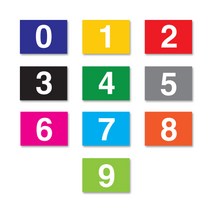 숫자띠라벨-창원/도서관 도서분류 숫자 스티커, 1장, 9