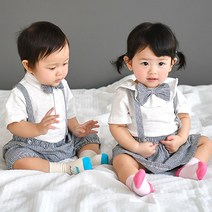 [정리세일]아이엠베베 시크릿 걸 여름상하복 3종세트 아기외출복 아기돌복 아기백일복
