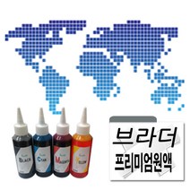브라더 MFC-J105 무한잉크원액 100ml 잉크색상 선택구매, 검정색, 1개