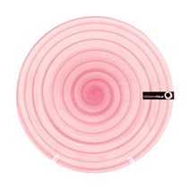 이태리 수입 접시 스파이럴 핑크 25cm/그릇/중접시, 이탈리아접시 스파이럴(25cm/핑크)