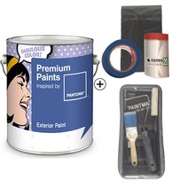 노루페인트 프리미엄 팬톤페인트 외부용 1L 풀세트, 무광 기타컬러(배송메시지에 컬러코드 기입)