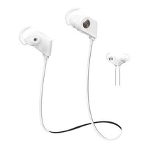 BOUNCE BT-100 Wireless 블루투스스포츠이어셋, 화이트