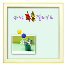 [금강칠판] 컬러보드, 그린몰딩+그린보드판