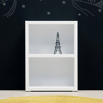 트리퍼니 내맘대로 꾸미는 컬러별 2단 600 책장, 2단600책장/화이트
