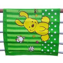 홈아트 비치타월, 부비라인 타올(100x120_그린), 1개