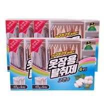 산도깨비 옷장용 탈취제 코튼향, 260g, 5개