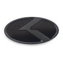 K-Emblem Black Matt .Ver (K엠블럼 블랙무광), 화이트, X-Large