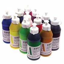 비비드 아크릴물감 낱색 하양, 200ml, 1색