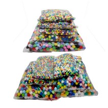 솜방울 반짞이 레인보우 대용량 퐁퐁이 뿅뽕이, 솜방울(30mm)