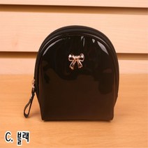 파우치데이 에나멜 리본 파우치 [PH124]