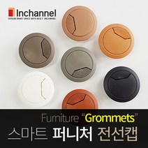 인채널 가구매입 책상전선캡 55mm_전선정리_홀전선캡_홀캡, 선택B_55mm_오크(IFG_41OK), 1개