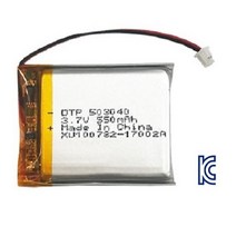 DTP 리튬폴리머전지 503040-PCM(3.7V 550mAh)51021RR 충전지, 1개, 1개