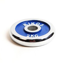 kikos 중량원판(역기판)2kg, 1개, 2kg