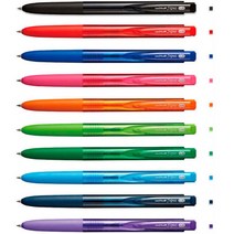 시그노 유니볼 0.28mm 0.38 0.5 볼펜, 리필심 0.38 레드 UMR1.15