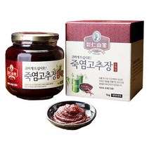 죽염종가 인산가 죽염고추장 순한맛 1kgX2병/경남함양/냉장보관/무료배송, 2000g, 2병