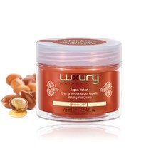 LUXURY 헤어 아르간오일 벨벳크림 썸머헤어크림 퍼퓸 트리트먼트, 2개입, 75ml