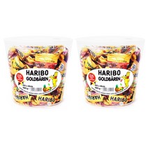 하리보 골드베렌 젤리, 2통, 980g