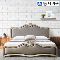 동서가구 아멜리아 프리미엄 빈티지 엔틱 침대 Q, 선택2-4.아멜리에_프레임 참숯매트[908144]