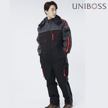 유니보스 스즈끼 UBS6013 일체형 작업복 정비복 방한