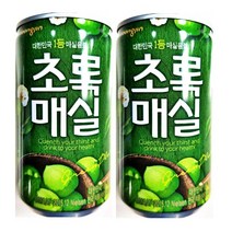 웅진 초록매실 180ml, 28개