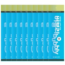 버블리 일회용 샤워타올 2P, 10개