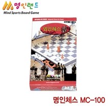명인랜드 15000명인체스MC 100 바둑 장기 체스 보드게임 국산 명인 폴더형, 1개