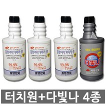 터치원 TV홈쇼핑 곰팡이제거제 터치원+다빛나 4종 살균 곰팡이 청소, 1세트