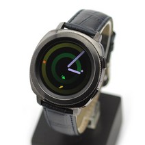 알버트 SM-R600 기어스포츠 A08 블루악어무늬 소가죽밴드, A08+추가상품(실버), 1개