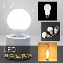다올라이팅 LED전구, 미니크립톤 4.5W/E14/불투명(전구), 1개