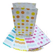 팝콘봉투(소) 100장 - 달콤한 꿈(노랑), 3단