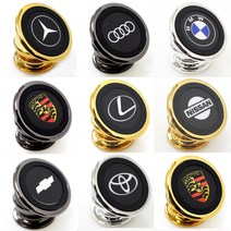 DF 360도 마그네틱 핸드폰 거치대 홀더, 골드, 포르쉐st, 1개