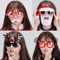 파티쇼 (크리스마스안경모음)루돌프 루돌푸 크리스마스 안경, 12.루돌프레드코안경