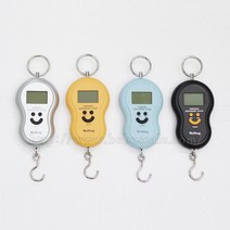 BOBOSCALE 휴대용간이손저울 낚시저울 최대 50kg 매달림 여행용, 블루